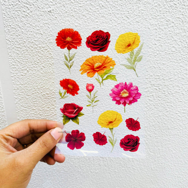 Flower - A6 Insert Sheet