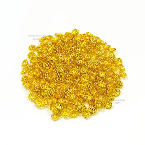 Flower Designer Cap Round Rakhi Beads