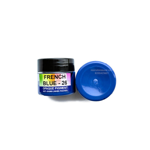 French Blue Opaque Pigments For Resin