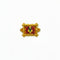 Ganapati Designer Frame Fiber Rakhi Charm FC 12