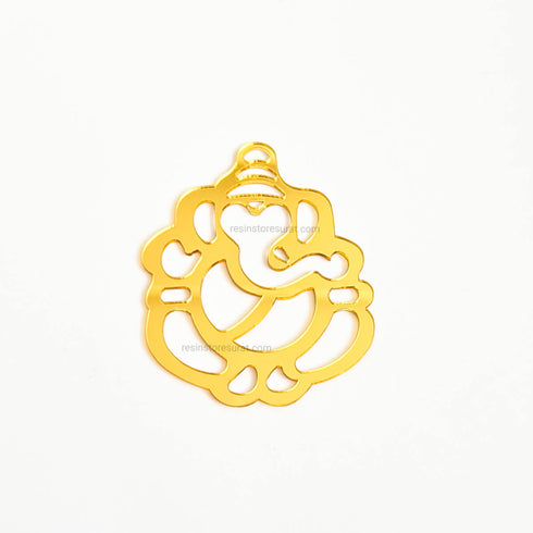 Ganesh Acrylic Cut Out - 4 Pcs