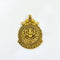 Ganesha Round Designer Gold Pendant