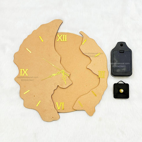 Geode Clock Set With Number