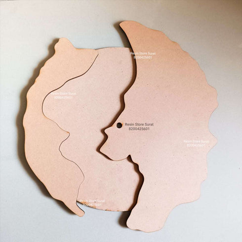 Geode Clock MDF - 12 inch clock base