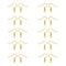 Gold Earing Hook 10 Set