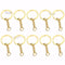 Gold Keychain Set - 25 Pcs