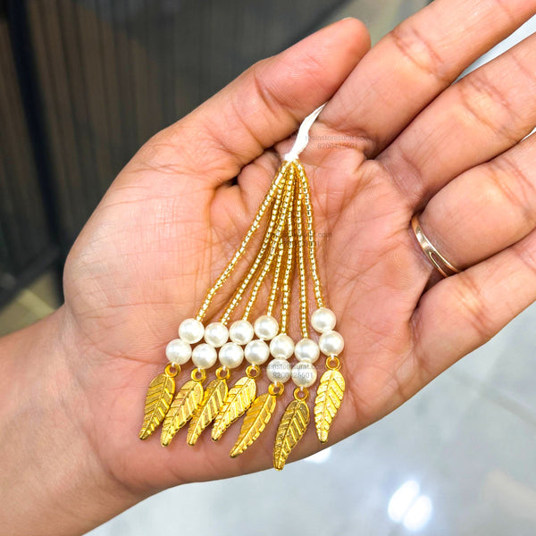 Gold Leaf Hanging Latkan - L14