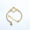 Gold Kite Brass Bracelet