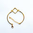 Gold Kite Brass Bracelet