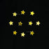 Half Inch Star 10 Pcs Acrylic Cut
