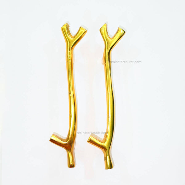 Metal Handle gold - 2 Pcs
