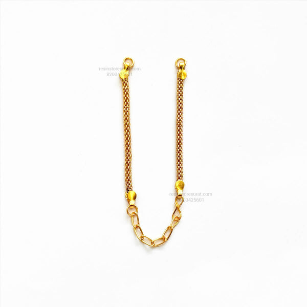 Gold Rakhi Bracelet Chain