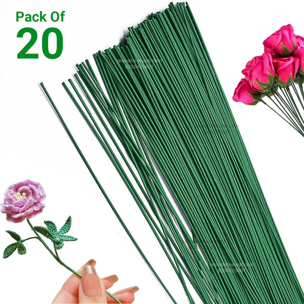 Green Floral Wire - 2 mm