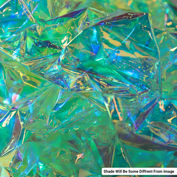 Green Holographic Sheet | Opal Sheet