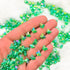 Green Reflective Butterfly Rakhi Beads