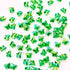 Green Reflective Butterfly Rakhi Beads