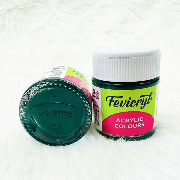 Green acrylic color
