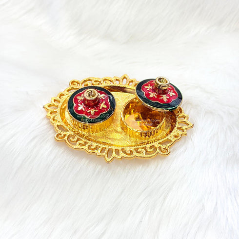 Roli Chawal Tika Plate A