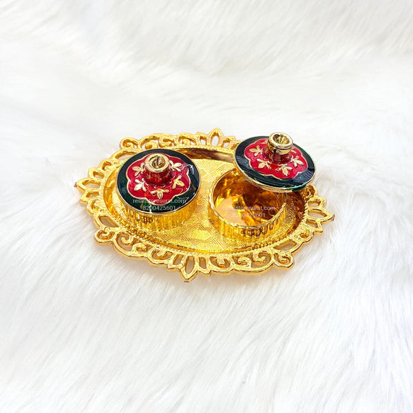 Roli Chawal Tika Plate A