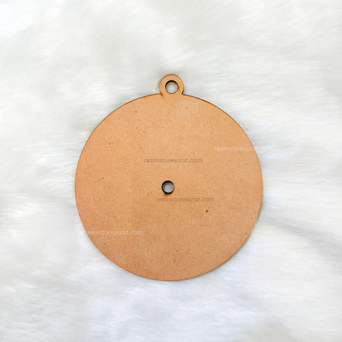 Hanging Clock MDF Base For Resin