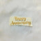 Happy Anniversary Metal Sticker