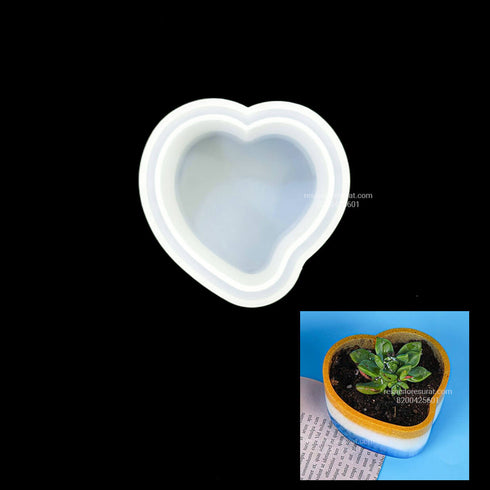 Heart Bowl Mould | Resin Katori Mould