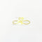 Heart with Infinity Metal Sticker