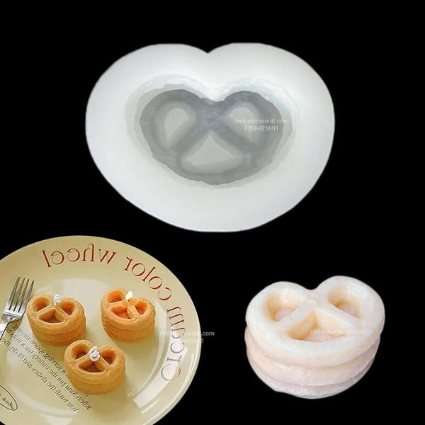Heart Cookie Candle Mould-75