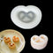 Heart Cookie Candle Mould-75