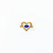 Evil Eye Heart Metal Rakhi Charm