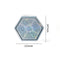 Holographic Hexagon Trinklet Coaster Mould