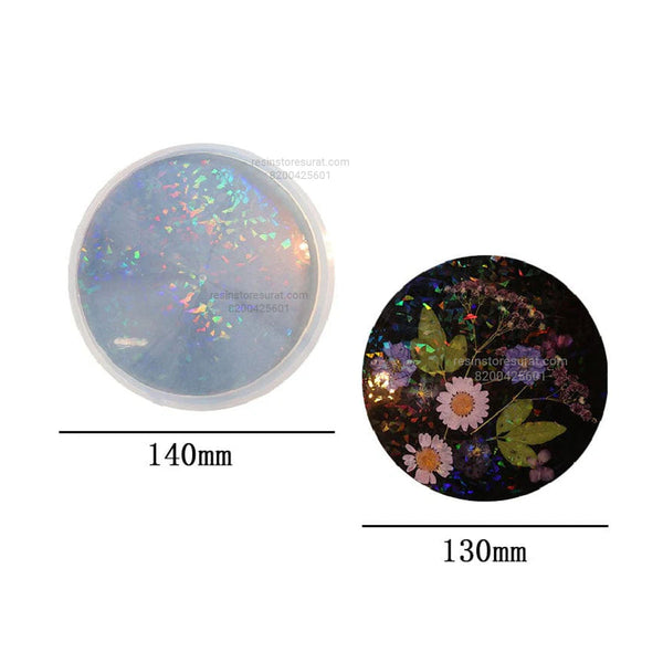 Holographic Round Coaster Mould - 32