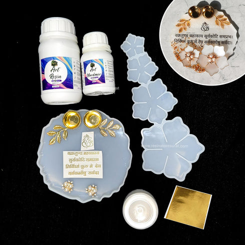 Resin Pooja thali Kit