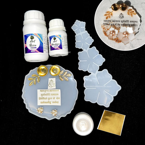 Resin Pooja thali Kit