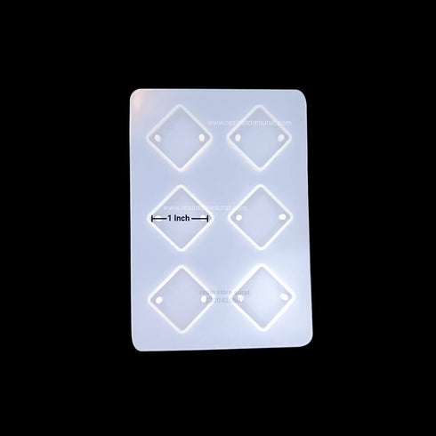 Diamond Rakhi Mould 6 Cavity
