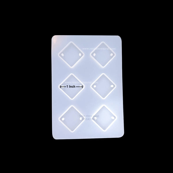 Diamond Rakhi Mould 6 Cavity