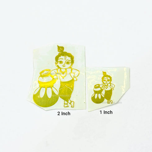 Krishna - Metal Sticker