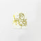 Krishna with Cow Metal Sticker