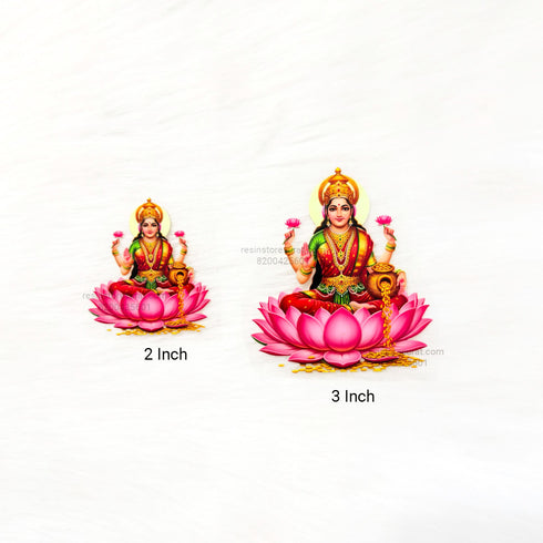Laxmi ji 3D UV Sticker - A