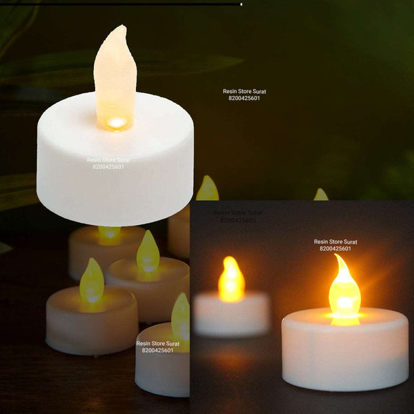 Led Tealight Candle / smokeless candle - 2 pcs