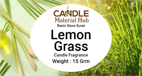 Lemon Grass Candle Fragrance - 15 ml