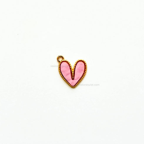 Pink Heart Charm