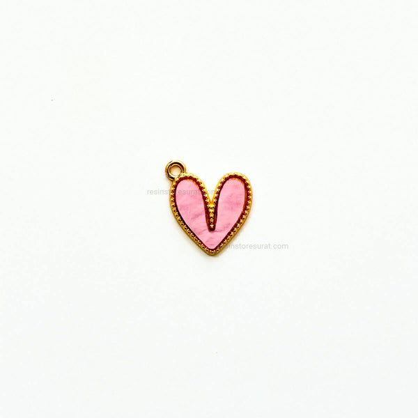 Pink Heart Charm