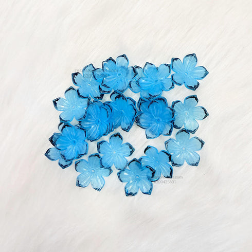 Blue Acrylic flower