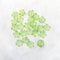 Light Green Acrylic Cherry Blossom Flower Beads