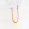 Light Pink Pearl Beads Rakhi Bracelet Chain