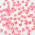 Light Pink Reflective Butterfly Rakhi Beads