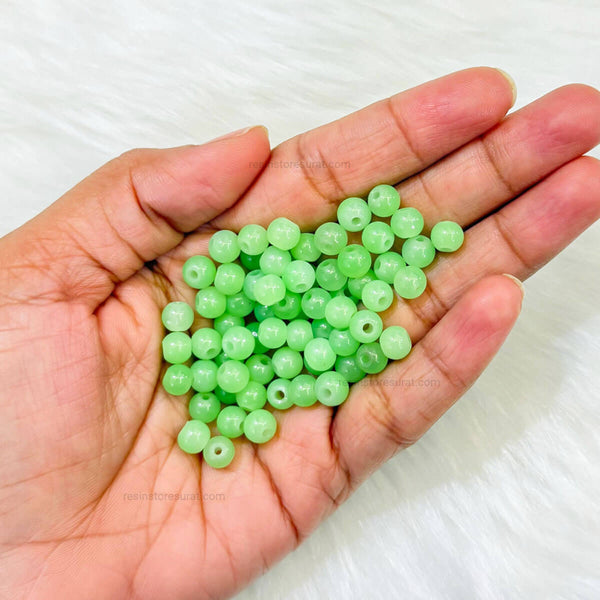 Light Green Rakhi Beads