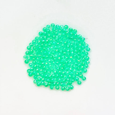 Light Green Rainbow beads