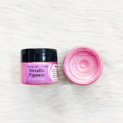 Light Pink Metallic Pigment For Resin